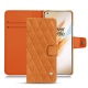 Housse cuir OnePlus 8 Pro - Mandarine vintage - Couture
