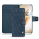Housse cuir OnePlus 8 Pro - Jean vintage - Couture