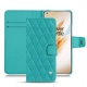 レザーケース OnePlus 8 Pro - Bleu fluo - Couture