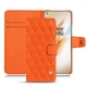 Custodia in pelle OnePlus 8 Pro - Orange fluo - Couture