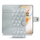Capa em pele OnePlus 8 Pro - Platinium - Couture