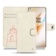 Lederschutzhülle OnePlus 8 Pro - Blanc escumo