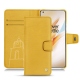 Capa em pele OnePlus 8 Pro - Jaune soulèu
