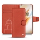OnePlus 8 Pro leather case - Arange clouquié