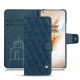 Funda de piel OnePlus 8 Pro - Blu mediterran - Couture