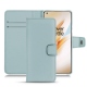 レザーケース OnePlus 8 Pro - Bleu Ciel PU