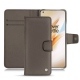 Housse cuir OnePlus 8 Pro - Gris Veggie