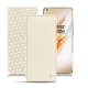 OnePlus 8 Pro leather case - Blanc (  Nappa - White ) 