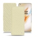 Housse cuir OnePlus 8 Pro - Ivoire ( Sleek P C12 - White ) 