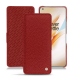 OnePlus 8 Pro leather case - Tomate ( Pantone 187C ) 