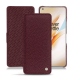 Custodia in pelle OnePlus 8 Pro - Lie de vin ( Pantone 5115C ) 