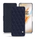 Capa em pele OnePlus 8 Pro - Cobalt - Couture ( Pantone 2766C ) 