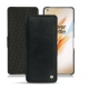 Capa em pele OnePlus 8 Pro - Dark vintage ( Roughtcut - Black#5256 ) 