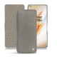 OnePlus 8 Pro leather case - Acier vintage ( Pantone 403C ) 