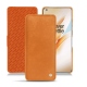 OnePlus 8 Pro leather case - Mandarine vintage ( Pantone 165C ) 