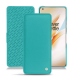 OnePlus 8 Pro leather case - Bleu fluo