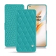 Funda de piel OnePlus 8 Pro - Bleu fluo - Couture