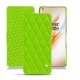 Custodia in pelle OnePlus 8 Pro - Vert fluo - Couture