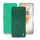 Custodia in pelle OnePlus 8 Pro - Crocodile pino