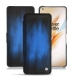 レザーケース OnePlus 8 Pro - Bleu Patine