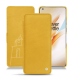 OnePlus 8 Pro leather case - Jaune soulèu