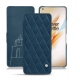 OnePlus 8 Pro leather case - Blu mediterran - Couture