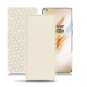 レザーケース OnePlus 8 Pro - Blanc PU