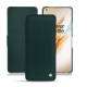 Capa em pele OnePlus 8 Pro - Vert séduisant