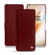 Housse cuir OnePlus 8 Pro - Rouge Veggie