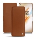 Lederschutzhülle OnePlus 8 Pro - Marron Veggie