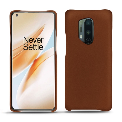Conchas de cuero para su OnePlus 8 ProMarron ( Nappa - Pantone #8B4720 ) 