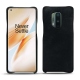 Coque cuir OnePlus 8 Pro - Dark vintage ( Roughtcut - Black#5256 ) 