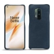 OnePlus 8 Pro leather cover - Jean vintage ( Roughtcut - Pantone 285U  ) 