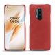 Lederschutzhülle OnePlus 8 Pro - Cerise vintage ( Pantone 185C ) 