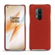 Capa em pele OnePlus 8 Pro - Papaye ( Pantone 180C ) 