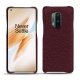 OnePlus 8 Pro leather cover - Lie de vin ( Pantone 5115C ) 