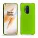 Capa em pele OnePlus 8 Pro - Vert fluo