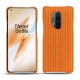 Lederschutzhülle OnePlus 8 Pro - Abaca arancio