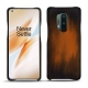 Coque cuir OnePlus 8 Pro - Marron Patine