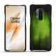 Coque cuir OnePlus 8 Pro - Vert Patine