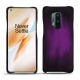 Coque cuir OnePlus 8 Pro - Violet Patine