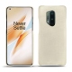 Capa em pele OnePlus 8 Pro - Blanc escumo