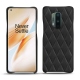 Capa em pele OnePlus 8 Pro - Noir - Couture ( Nappa - Black ) 