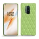 가죽 커버 OnePlus 8 Pro - Vert olive - Couture ( Nappa - Pantone 578U ) 