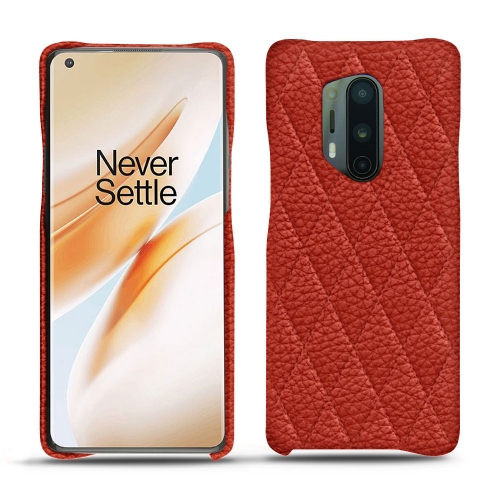 Leather shells for your OnePlus 8 ProPapaye - Couture ( Pantone #b54317 ) 