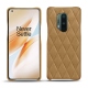 Coque cuir OnePlus 8 Pro - Sable vintage - Couture
