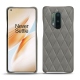 Custodia in pelle OnePlus 8 Pro - Acier vintage - Couture