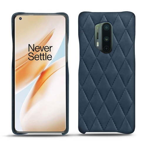 Lederschalen für Ihren OnePlus 8 ProJean vintage - Couture ( Pantone #2f414f  ) 