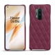 Custodia in pelle OnePlus 8 Pro - Prune vintage - Couture