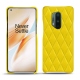 Custodia in pelle OnePlus 8 Pro - Jaune fluo - Couture